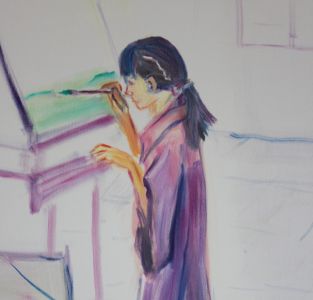 2015 Marlies und Enkel (Detail)