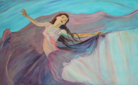 2020, 65 x 105 cm Ekstase