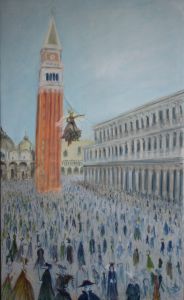 2020, 90x55 cm Karneval 1