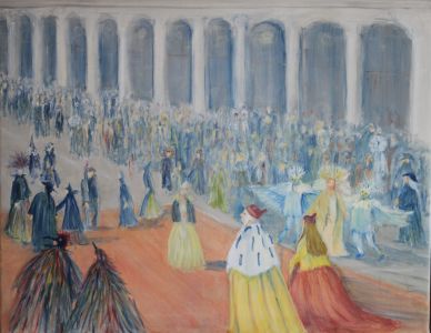 2020, 70x90 cm Karneval 2